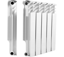 Биметаллический радиатор МЕТАЛЛСЕРВИС THERMA Q2 500/100 5 секций 1223382 
