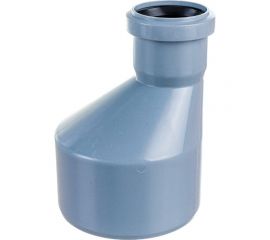 Переход ООО МультиМирПласт 110/50 эксцентрический, серый ПРХ ВК 110/50 