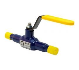 Шаровой кран Ci аналог 11с67п под приварку Ду20 Ру40 с рукояткой D160-01495 