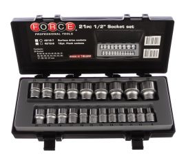 Набор головок с УПК 1/2" 21 шт. FORCE 4212-7 