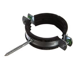 Трубный оцинкованный хомут Зубр с шурупом, 2 1/2 37854-73-82-1 