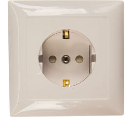 Розетка Кунцево-Электро СЕЛЕНА скрытой установки, одноместная РС 16-400 8121 