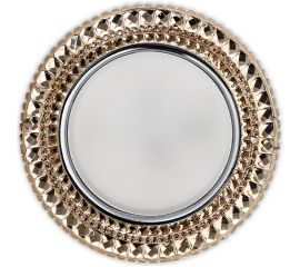 Встраиваемый светильник Smartbuy под лампу GX53 с LED подсветкой шампань SBL-071CHM-GX53 