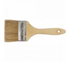 Кисть флейцевая FIT Универсал натуральная светлая щетина деревянная ручка 2" 50 мм 01045 