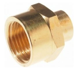 Соединитель резьбовой внутренняя резьба 1/2х1/4 ROCKFORCE RF-FF08/04 