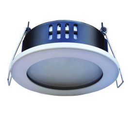 Встраиваемый светильник Ecola GX53 H9 защищенный IP65 без рефлектора, белый 98х55 FW5365ECB 