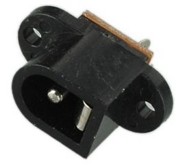 Разъем питания 5.5x2.1мм гнездо Pro Legend с отключением пластик на корпус, PL2319 