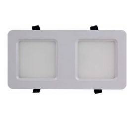 Светодиодный встраиваемый светильник Apeyron Грильято, 12Вт, 1200Лм, 6500К, 100х200х27мм. 42-014 