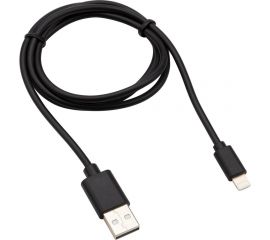 Кабель USB - Lightning REXANT 2 А, 1 м, для iPhone черный 18-7050 