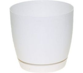 Кашпо с поддоном FormPlastic Toscana 0741-011 1.6 л, белое 014322 