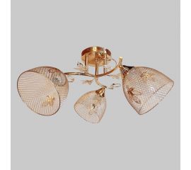 Люстра JUPITER LIGHTING золото-3х60W E27 230V, 24 см-44 см-44 см MО 85-5008/3 