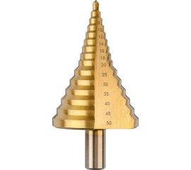 Сверло ступенчатое по металлу 4-50 мм, 15 ступеней TORGWIN T250130 