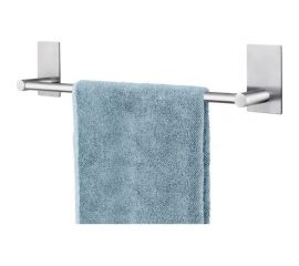 Планка для полотенец Tatkraft John Self адгезивная, L40xH8xW6 cм, выдерживает до 5 кг 11328 
