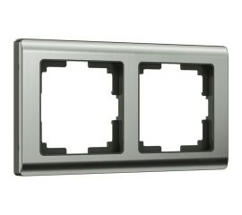 Рамка WERKEL W0021602 на 2 поста глянцевый никель a051002 