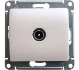 TV розетка Schneider Electric Glossa Перламутр оконечная 1DB SE GSL000691 