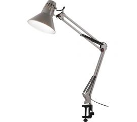 Настольный светильник ЭРА N-121-E27-40W-GY Е27 на струбцине, серый Б0052758 