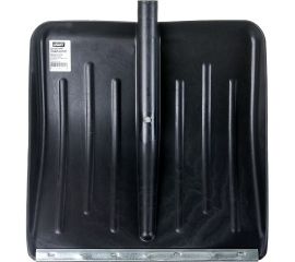 Пластмассовая снеговая лопата c оцинкованной планкой Gigant №1 428x480 мм GDEV-01 