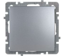 Механизм выключателя NILSON 1СП серебро Touran/Alegra metallic 24130401 