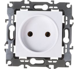 Розетка ЭРА 12-2105-01 2P, 16A-250В, IP20, белый Б0018254 