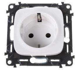 Силовая розетка Legrand Valena Allure 16А 250В 2К+З винтовые зажимы, белая Leg 753725 1181874 