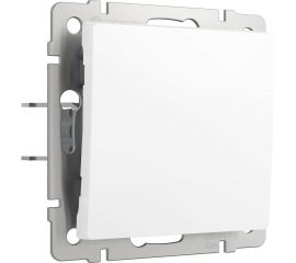 Одноклавишный проходной выключатель WERKEL W1112061 белый матовый a059269 
