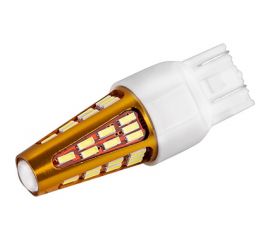 Автолампа SKYWAY диод, T20 (W21/5W), 12-24 В, 38 SMD диодов, 1-конт., белая S08202089 
