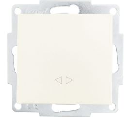 промежуточный выключатель Lezard VESNA жемчужно-белый перламутр 742-3088-107 