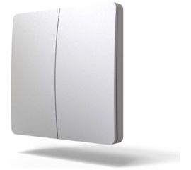 2-клавишный дистанционный выключатель GRITT Space серебристый, без реле, IP67 13005 