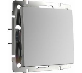 Выключатель WERKEL W1112006 одноклавишный проходной серебряный a051526 