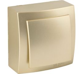 Выключатель NILSON 1ОП золото Themis metallic 26151001 