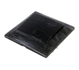 1-клавишный выключатель на 2 направления TDM 10А старинное серебро Лама SQ1815-0648 