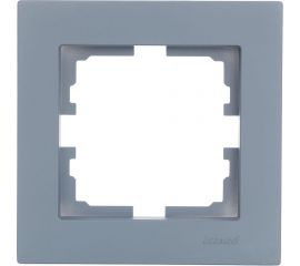 1-ая горизонтальная рамка Lezard VESNA без вставки, графит 742-3400-146 