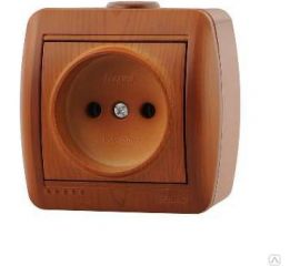 Розетка Lezard, NATA, б/з, керамика, сосна, 710-0800-121 