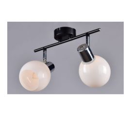 Потолочный светильник РОССВЕТ 2*60Вт*E14 РС21068 BK+CR/2C 