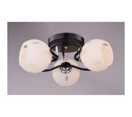 Люстра РОССВЕТ 3х60ВтхE27 РС20005 BK+CR/3C 