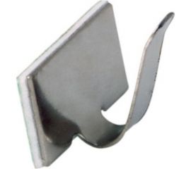 Самоклеящиеся металлические площадки с клипсой под шлейф REXANT ПКШМ 20x10 мм, 100 шт. 07-2420 