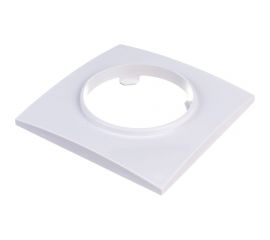 Рамка Bylectrica 1-х местная, квадрат серия ПРОВАНС квадрат, белый ЮЛИГ.735212.493 