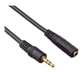 Звуковой удлинитель ExeGate EX-CCA-423-5.0 3.5mm Jack M 3.5mm Jack F, 5м, позолоченные контакты 205310 