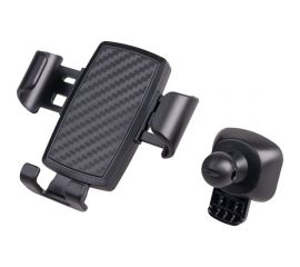 Держатель телефона SKYWAY на дефлектор (шир.65-90мм), черный S00301043 