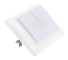 Двухклавишный выключатель APEYRON, полистирол, УХЛ4, 250В, 6А, IP20 С56-105 