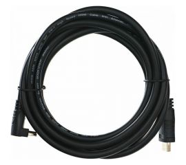 Кабель VCOM HDMI=HDMI-угловой коннектор 90 градусов 3м, 2.0V CG523-3M 