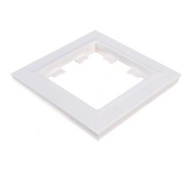 1-местная рамка IEK Brite ру-1-брб белый BR-M12-K01 