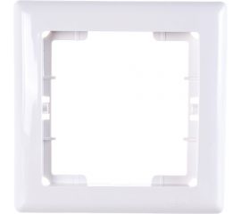 Рамка 1-местная IEK РГ-1-ББ BOLERO белый EMB12-K01 