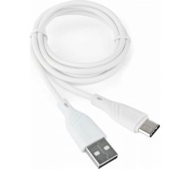 Кабель Cablexpert USB2.0, AM/Type-C, издание Classic 0.1, длина 1м, белый, блистер CCB-USB2-AMCMO1-1MW 