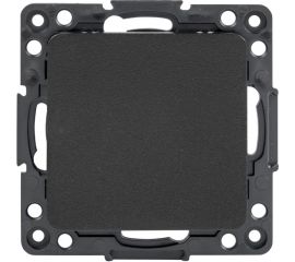 Механизм 1-клавишного выключателя EKF PROxima Стокгольм, 10А, черный EZV10-021-10 