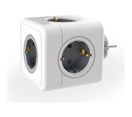 Разветвитель ROCKETSOCKET Cube Original 5 Euro 16A цвет серый GN1203 