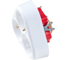 Розетка AY-KA СУ 3-ая 16А 250В белый 7713100 