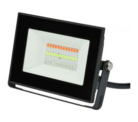 Светодиодный прожектор Uniel ULF-F60-20W/RGB IP65 200-240В BLACK UL-00007144 