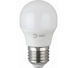 Светодиодная лампа ЭРА LED P45-6W-827-E27 R диод, шар, 6Вт, теплый свет, E27 Б0049643 