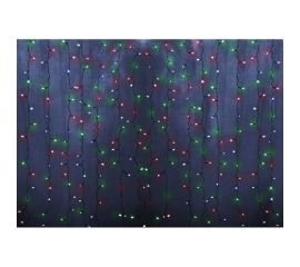 Гирлянда Neon-Night ДОЖДЬ занавес 1.5х1.5м, прозрачный ПВХ, 144 LED МУЛЬТИКОЛОР IP20 235-039 